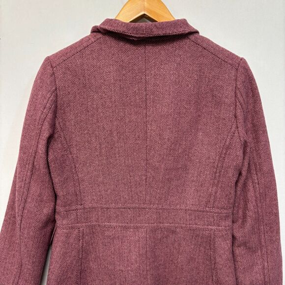 J Crew Women Button Front Blazer Jacket Size 6 Wool Blend C024 -15 - Picture 14 of 16